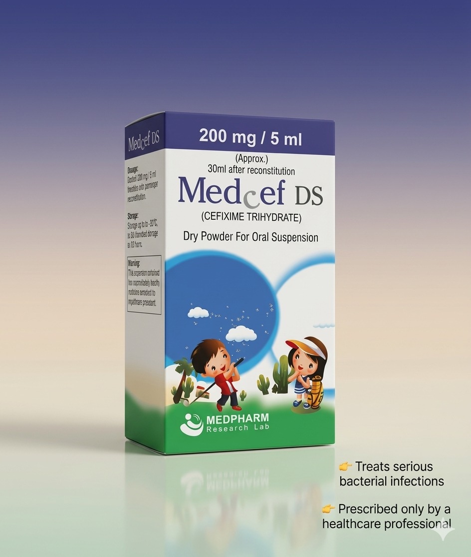 MEDCEF 200MG/5ML